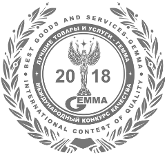 Награда лучшие товары и услуги ГЕММА 2018